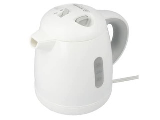 転倒時湯こぼれしにくい電気ケトル SN-3232A_WH